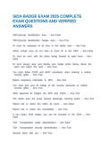 2026 SIDA BADGE EXAM QUESTIONS AND VERIFIED ANSWERS