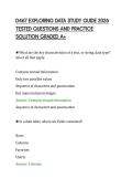 D467 EXPLORING DATA STUDY GUIDE 2026&NewLine;TESTED QUESTIONS AND PRACTICE&NewLine;SOLUTION GRADED A&plus;