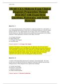 NR603 CEA Midterm Exam Clinical Diagnosis Preparation Manual 2026&sol;2027 with Exam-Style Questions&comma; Rationales&comma; and Study Materials