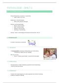 Pathologie - BMLT 2 &lpar;HoGent&rpar; - Samenvatting