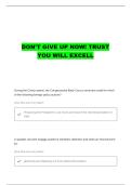 FSOT JOB KNOWLEDGE ITEMS QUESTIONS WITH COMPLETE ANSWERS