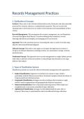 Records Management&colon; Concepts&comma; Classification Systems&comma; and Programme Development