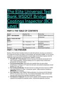 2026&sol;2027 Elite WSDOT Bridge Coatings Inspector &lpar;BCI&rpar; Level 1 Test Bank &ndash; 20&plus; Expert Practice Questions