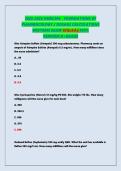 2025-2026 NURS 306 - FOUNDATIONS OF PHARMACOLOGY &sol; DOSAGE CALCULATIONS MIDTERM EXAM 65Qs&As&vert;100&percnt; VERIFIED&vert;A&plus;GRADE
