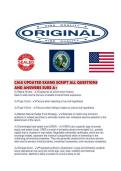 CAIA UPDATED EXAMS SCRIPT ALL QUESTIONS AND ANSWERS SURE A&period;pdf