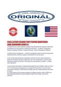 CAIA LATEST EXAMS TEST PAPER QUESTIONS AND ANSWERS SURE