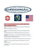 ECN 211 ASU UPDATED FINAL EXAMS QUESTIONS AND ANSWERS SURE