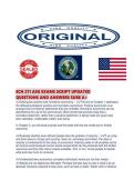 ECN 211 ASU EXAMS SCRIPT UPDATED QUESTIONS AND ANSWERS SURE 