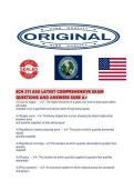 ECN 211 ASU LATEST COMPREHENSIVE EXAM QUESTIONS AND ANSWERS SURE