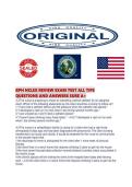 BPH NCLEX REVIEW EXAM TEST ALL TIPS QUESTIONS AND ANSWERS SURE