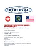 NURS 640 STUDY EXAMS GUIDE ALL QUESTIONS AND ANSWERS SURE