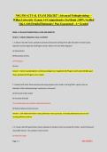 NSG 530 ACTUAL EXAM 2026&sol;2027 &vert; Advanced Pathophysiology &ndash; Wilkes University &vert; Exams 1-4 Comprehensive Test Bank &vert; 100&percnt; Verified Q&A with Detailed Rationales &vert; Pass Guaranteed - A&plus; Graded