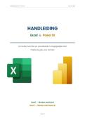 Handleiding Excel & Power BI