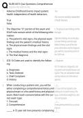 NURS 6013 Quiz Comprehensive Questions and Correct Answers with Rationale &lpar;Already Graded A&plus;&rpar; &vert; Brand New 2026 Update