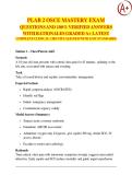 PLAB 2 OSCE MASTERY EXAM 2026 &sol; 2027  QUESTIONS AND 100&percnt; VERIFIED ANSWERS WITH RATIONALES GRADED A&plus; LATEST  COMPLETE CLINICAL CIRCUITS ALIGNED WITH GMC STANDARDS