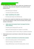 BSN 206 Wound Care Final Review 2026 &vert; High-Yield Study Guide & Practice Questions