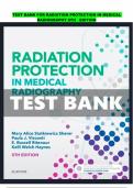 Test Bank For Radiation Protection in Medical Radiography 8th Edition by Mary Alice Statkiewicz Sherer&comma; Paula J&period; Visconti&comma; E&period; Russell Ritenour&comma; Kelli Welch Haynes