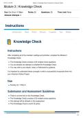 PSC 101 MODULE 3 &vert; KNOWLEDGE CHECK&vert; INTRODUCTION TO AMERICAN POLITICS WITH COMPLETE SOLUTIONS &vert;ARIZONA COLLEGE