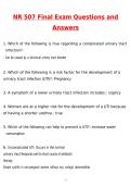 Ultimate NR 507 PACKAGE 8 VERSIONS FINAL EXAMS NR507&sol; NR 507 Final Exam Advanced Pathophysiology Actual Exam Newest 2026 Questions and Correct Answers &lpar;Latest 2026 &sol; 2027 Update&rpar; Graded A  Verified by Experts &ndash; Chamberlain NR507&sol; NR 507 Final Exam Test Ba