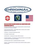 ISA 235 STUDY EXAMS GUIDE ALL QUESTIONS AND ANSWERS SURE