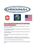 ISA 235 CORE MAIN EXAMINATION SET QUESTIONS AND ANSWERS SURE