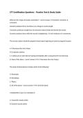 CFT Certification Questions &ndash; Practice Test & Study Guide