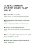 DC BOILER COMPREHENSIVE&NewLine;EXAMINATION GUIDE 2026 FULL Q&A&NewLine;STUDY SET