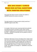 REE 3043 EXAM 1 CURCIO &NewLine;EXAM 2026 ACTUAL QUESTIONS &NewLine;WITH VERIFIED SOLUTIONS&period; 