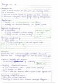 VWO Biologie Thema 7 - Hormonen