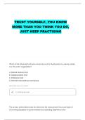 ACCT 4421 BECKER QUESTIONS WITH CORRECT ANSWERS