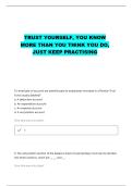 ACCT 4421 FINAL EXAM QUESTIONS WITH CORRECT ANSWERS