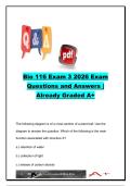 BIO 116 Exam 3 Questions and Answers &lpar;300&plus; Verified Q&A&rpar; &vert; Plant Biology&comma; Plant Anatomy&comma; Circulatory System&comma; Respiration&comma; Immunology & Adaptive Immunity