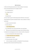 MDC 4 FINAL EXAM WITH 100 QUESTIONS AND CORRECT ANSWERS&period;