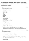 CFT 150 Final Exam &ndash; Study Guide&comma; Practice Test & Key Review Topics
