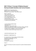 NUR 170 Exam 3 Concepts Of Medical-Surgical Nursing Complete Questions And Correct Answers&period;pdf&NewLine;&NewLine;