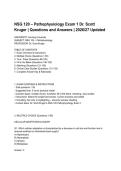 NSG 120 &ndash; Pathophysiology Exam 1 Dr&period; Scott Kruger &lowbar; Questions and Answers &lowbar; 2026&lowbar;27 Updated&period;pdf&NewLine;&NewLine;
