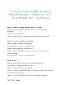 test bank for guyton and hall textbook of medical physiology 15th edition by john e&period; hall and michael e&period; hall verified q&a