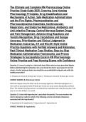 The Ultimate and Complete RN Pharmacology Online Practice Study Guide 2025&comma; Covering Core Nursing Pharmacology Principles&comma; Drug Classifications and Mechanisms of Action&comma; Safe Medication Administration and the Five Rights&comma; Pharmacokinetics and Pharmacodyna