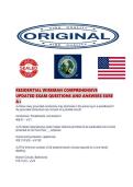 RESIDENTIAL WIREMAN COMPREHENSIVE UPDATED EXAM QUESTIONS AND ANSWERS SURE