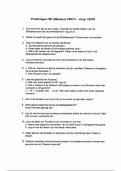 VWO Frans Literatuurgeschiedenis Oefentoets