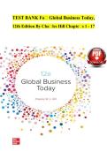 test bank for global business today 12th edition by charles hill chapters 1-17
