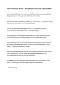 Physical Fitness Test Monitor &ndash; PFT Certification Study Guide & Responsibilities