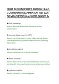 DEBBIE O CONNOR COPD SHADOW HEALTH&NewLine;COMPREHENSIVE EXAMINATION TEST 2026&NewLine;SOLVED QUESTIONS ANSWERS GRADED A&plus;