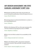 ASP SESSION MANAGEMENT AND STATE&NewLine;HANDLING ASSESSMENT SCRIPT 2026&NewLine;