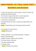 AORN Periop 101 Final Actual Exams Package Bundle Deals 4 AORN PERIOP 101 ACTUAL FINAL EXAMS FULLY COVERED Newest 2026 Questions and Revised Correct Answers &lpar;Latest 2026 &sol; 2027 Update&rpar; Graded A&plus; Verified by Experts 100&percnt; Guarantee Pass
