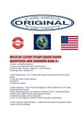 MPJE NY LATEST STUDY GUIDE PAPER QUESTIONS AND ANSWERS SURE A&period;pdf
