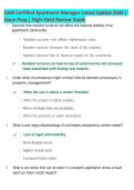CAM Certified Apartment Manager Review 2026 &vert; High-Yield Study Guide & Property Management Exam Prep