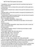 NUR 376 Patho Final questions and answers 
