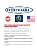QASP-S STUDY EXAMS GUIDE 2026 QUESTIONS&NewLine;AND ANSWERS SURE A&plus;
