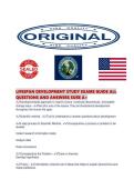 LIFESPAN DEVELOPMENT STUDY EXAMS GUIDE ALL QUESTIONS AND ANSWERS SURE